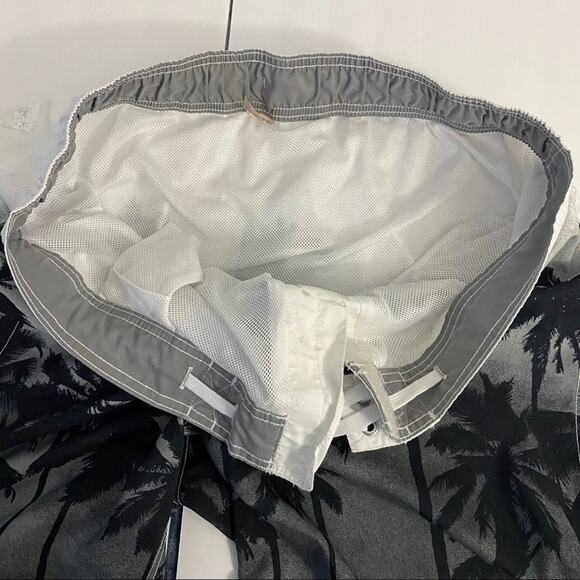 Merona Palm Trees Swim Trunks Sz XL 40-42 - Picture 6 of 6